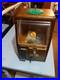 Vintage Victor Baby Grand Gumball Machine 5 Cent Nickel With Keys