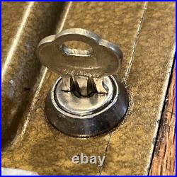 Vintage Victor Baby Grand Gumball Vending Machine 1 Cent Penny With Keys