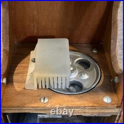 Vintage Victor Baby Grand Gumball Vending Machine 1 Cent Penny With Keys