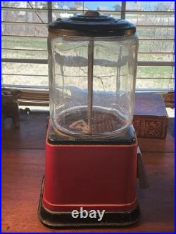 Vintage Victor K Vending Corp. Topper 1 Cent Gumball Machine Sidewinder