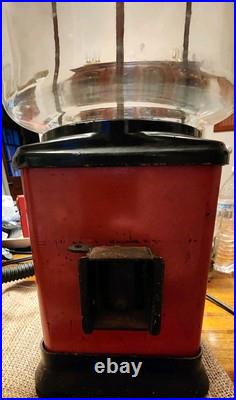 Vintage Victor Original 1c Bubblegum Machine Needs T. L. C TO BE RESTORED WORKS