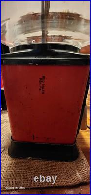 Vintage Victor Original 1c Bubblegum Machine Needs T. L. C TO BE RESTORED WORKS