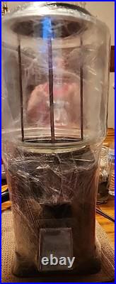 Vintage Victor Original 1c Bubblegum Machine Needs T. L. C TO BE RESTORED WORKS
