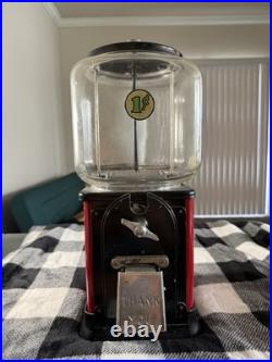 Vintage Victor Topper 1 Cent Gumball Machine