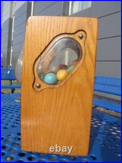 Vintage Victor Vending Baby Grand 5C Gumball Machine Chicago Illinois Wood RARE