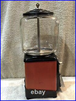 Vintage Victor Vending Corp. Topper 1 Cent Gumball Machine
