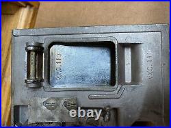Vintage Victor Vending Super V Gumball Machine Chicago Illinois Wood Enclosure