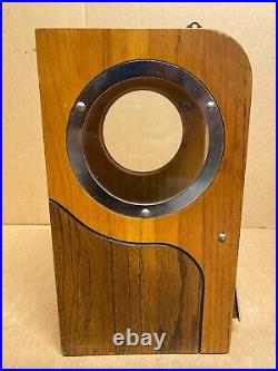 Vintage Victor Vending Super V Gumball Machine Chicago Illinois Wood Enclosure