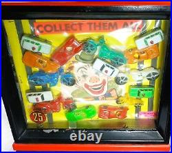 Vintage Victory Toy Prize, Coin Operated Vending Machine