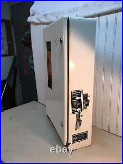 Vintage Wall Mounted Sanitary Napkin and Tampon Vending Machine with Door Key