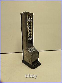 Vintage Walzer Moderne Vendor 1 Cent Candy Bar / Gum Machine