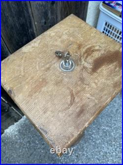 Vintage Wooden Baby Grand Gumball Machine