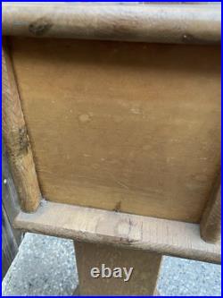 Vintage Wooden Baby Grand Gumball Machine