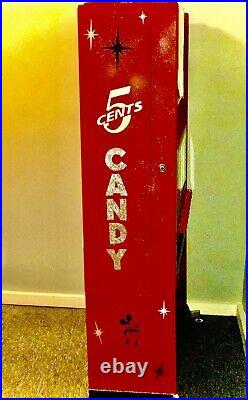 Vintage Working Candy Vending Machine