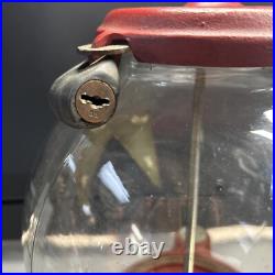 Vintage Working Columbus 1-Cent Model A Peanut Vending Machine W barrel Locks
