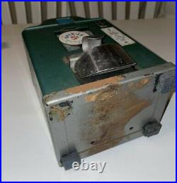 Vintage Working Shipman 5c Spin It Nut Vending Machine Trade Stimulator