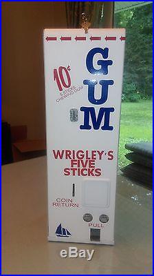 Vintage Wrigley gum vending machine