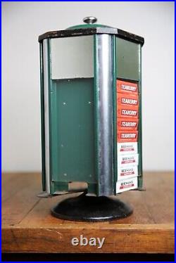 Vintage Wrigley's Gum Dispenser Circa 1940's rotating rack countertop display