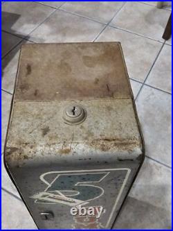 Vintage Wrigleys Gum Lifesaver Candy Coin Operated Dispenser Machine Table Top