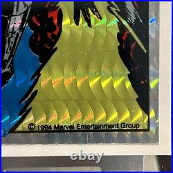 Vintage X-Men Marvel Storm 1994 Vending Machine Die Cut Sticker Prism Holo RARE