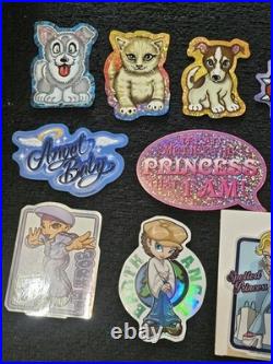 Vintage Y2K Girls Vending Machine Stickers Lot Collectibles Bulk