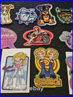 Vintage Y2K Girls Vending Machine Stickers Lot Collectibles Bulk