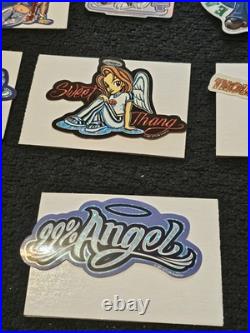 Vintage Y2K Girls Vending Machine Stickers Lot Collectibles Bulk