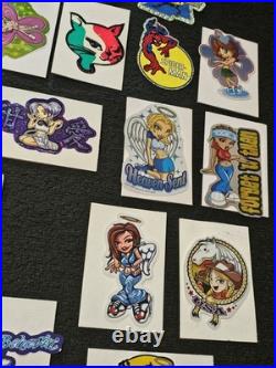 Vintage Y2K Girls Vending Machine Stickers Lot Collectibles Bulk