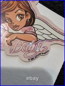 Vintage Y2K Girls Vending Machine Stickers Lot Collectibles Bulk