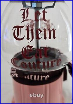 Vintage Y2K Juicy Couture 11 LET THEM EAT CAKE Pink Gumball Machine