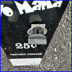 Vintage Yo Mama Prevent Disease Novelty Condom Vending Machine Wall Hang