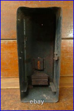 Vintage Zeno Chewing Gum 1 Cent Vending Porcelain Coin Operated Machine Front