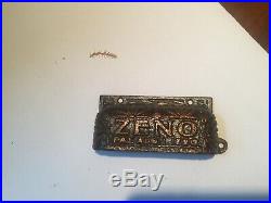 Vintage Zeno Chewing Gum Vending Machine Advertising Collectible USA
