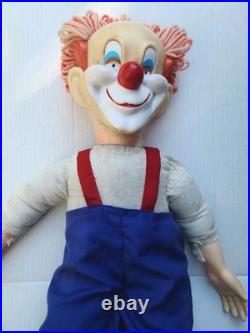 Vintage Ziggi the Clown Swinging Talking Vending Machine Plush