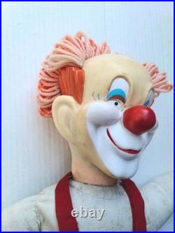 Vintage Ziggi the Clown Swinging Talking Vending Machine Plush