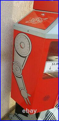 Vintage Zord Robot Toy Prize Vending Machine Trade Stimulator bubble gum gumball