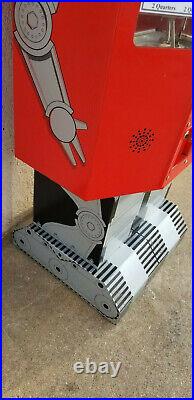 Vintage Zord Robot Toy Prize Vending Machine Trade Stimulator bubble gum gumball