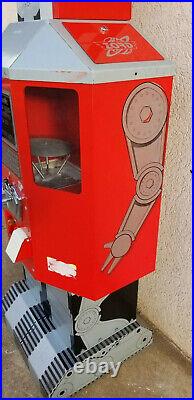 Vintage Zord Robot Toy Prize Vending Machine Trade Stimulator bubble gum gumball