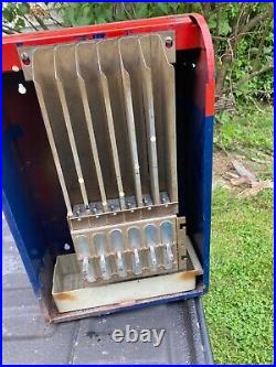 Vintage antique US POSTAL STAMP vending machine for refurbishing