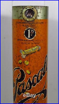 Vintage c1930 Pascalls Pearl Drops Vending Machine Dispenser