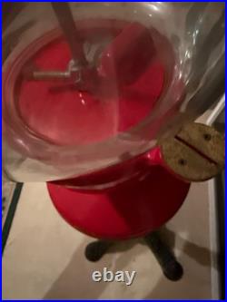 Vintage candy dispenser with stand