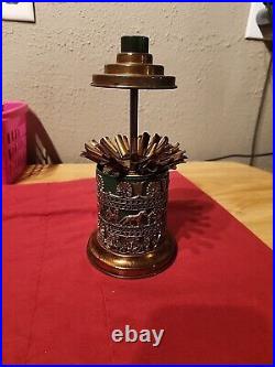 Vintage cigarette dispenser Copperpull Up Dispenser