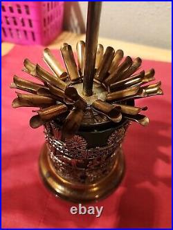 Vintage cigarette dispenser Copperpull Up Dispenser