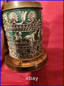Vintage cigarette dispenser Copperpull Up Dispenser