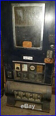 Vintage cigarette vending machine