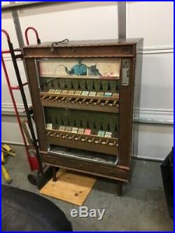 Vintage cigarette vending machine