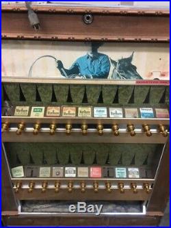 Vintage cigarette vending machine