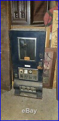 Vintage cigarette vending machine