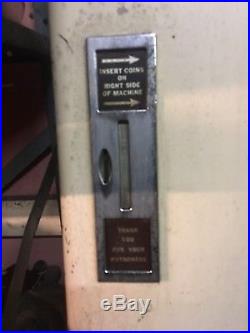 Vintage cigarette vending machine. Ship Zip Possible