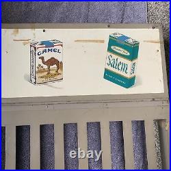 Vintage cigarette vending machine top half